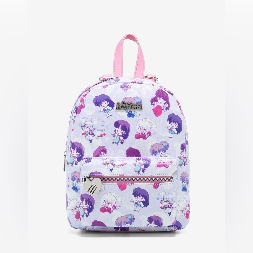 InuYasha Pastel Chibi Character Mini Backpack